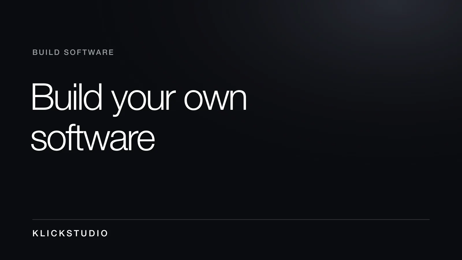 Building your own software with AI without being a developer