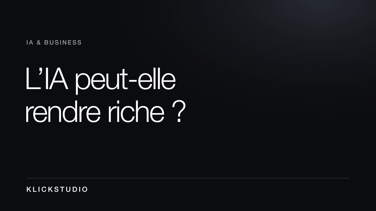 Balance entre promesses et réalité des revenus liés à l’IA