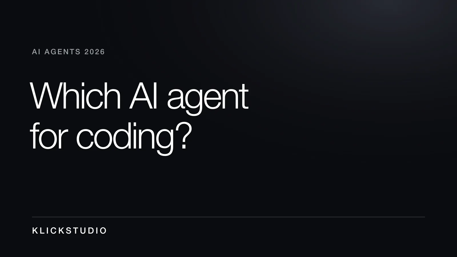 Comparison of the best AI coding agents