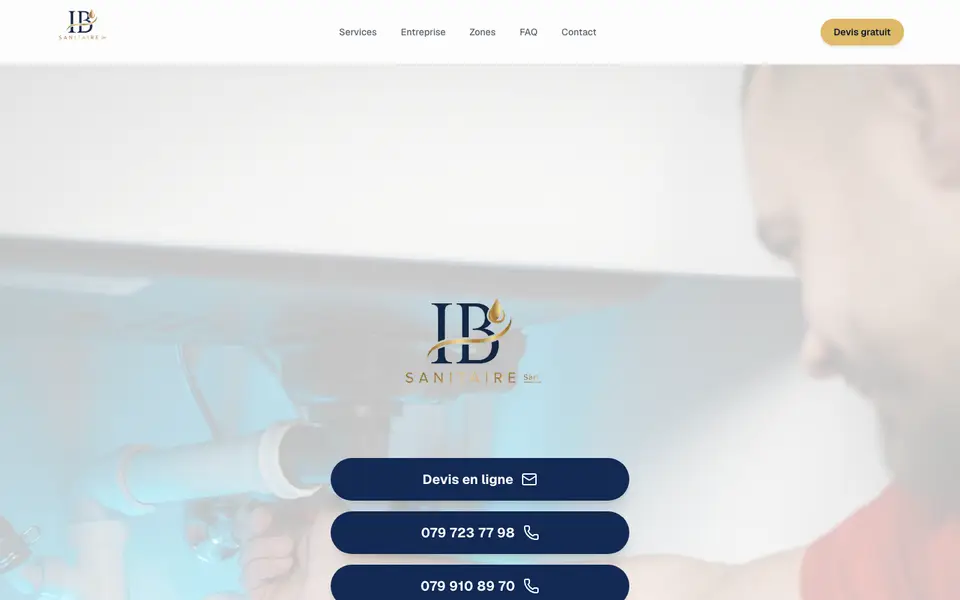 IB Sanitaire — Plumbing & sanitation